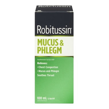Robitussin Mucus & Phlegm Syrup Cherry Flavour Extra Strength 100ml