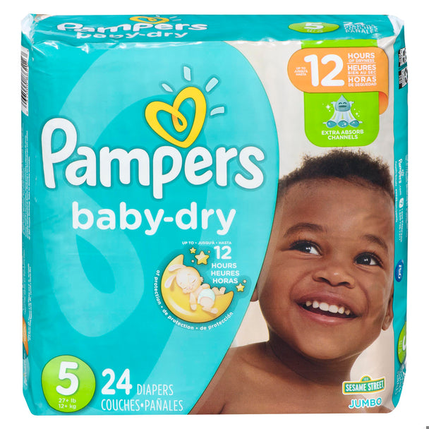 An image of PAMPERS BABY DRY JB SIZE 5 24 by  First Care Pharmacy