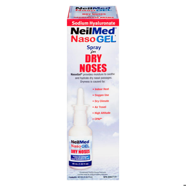 An image of NEILMED NASOGEL SPRAY 45ML by  Nutravite Pharmaceuticals Inc