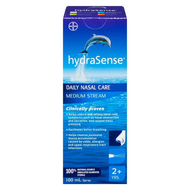 An image of HYDRASENSE MD STREAM SP 100ML by  Bayer Inc., Consumer Care Division