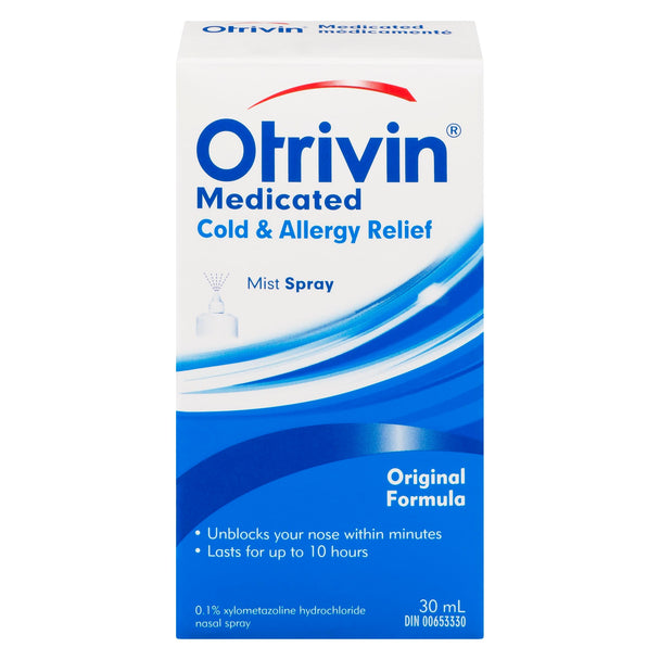 An image of OTRIVIN 0.1% SP NASAL ADULT 30ML by  GlaxoSmithKline Inc.