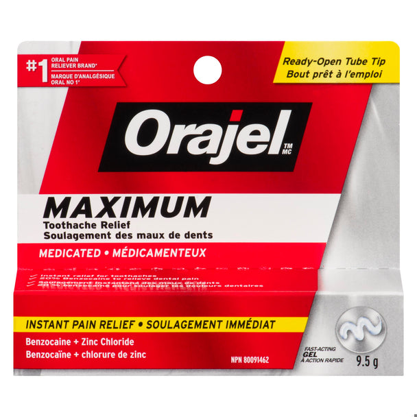 An image of ORAJEL GEL XST 9.5G by  Church & Dwight Canada