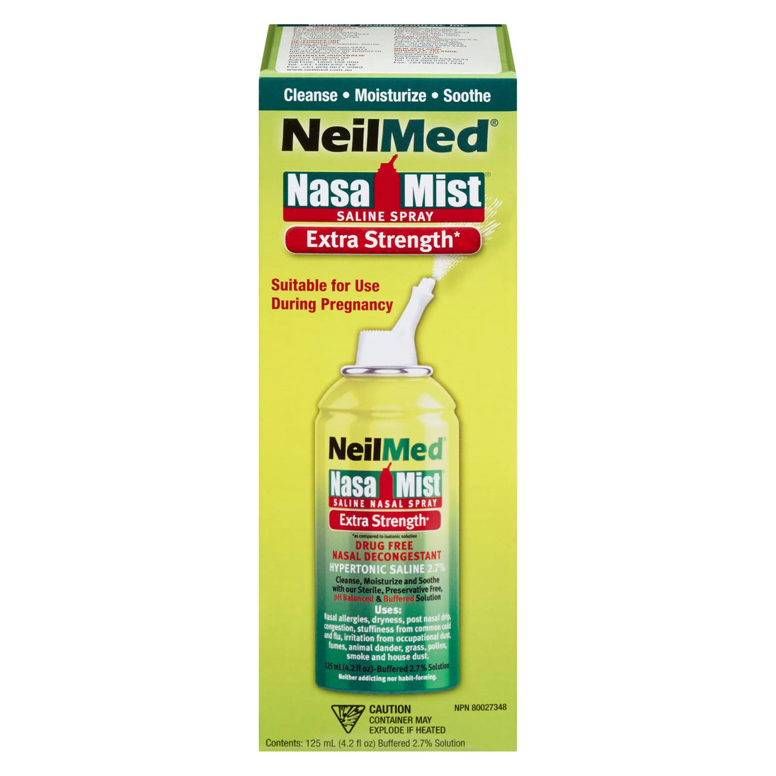 An image of NEILMED MIST SP HYPERTONIC 125ML by  Nutravite Pharmaceuticals Inc