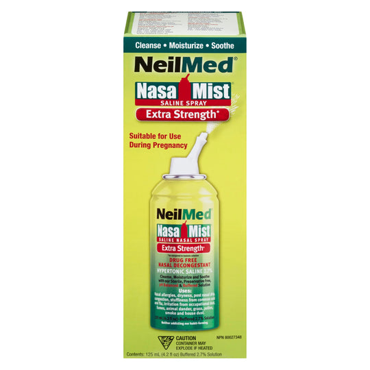 An image of NEILMED MIST SP HYPERTONIC 125ML by  Nutravite Pharmaceuticals Inc