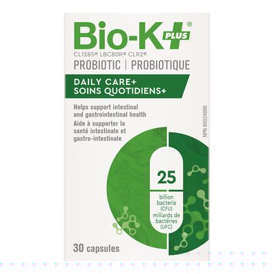 An image of BIO-K DAILY CARE+ 25BILLION PROBIOTIC CAPS 30 by  First Care Pharmacy