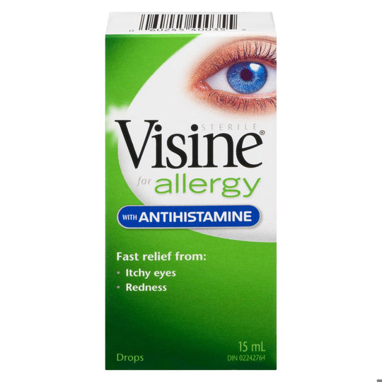 An image of VISINE ADVANCE EYE DROP ALLERGY 15ML by  Johnson & Johnson Inc. OTC