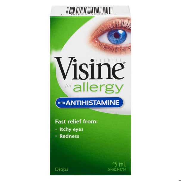 An image of VISINE ADVANCE EYE DROP ALLERGY 15ML by  Johnson & Johnson Inc. OTC