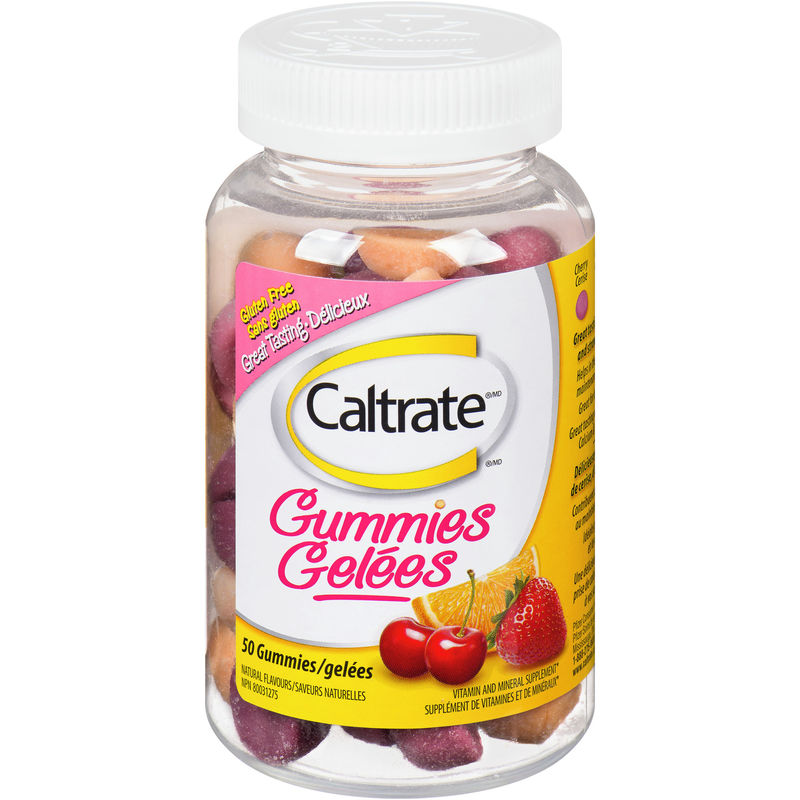 Caltrate Gummies | 50 Tablets