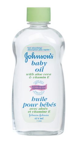 Johnson's Baby Oil with Aloe & Vitamin E