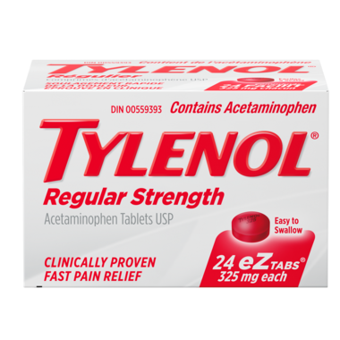 Tylenol Rg Tb 325mg, 24