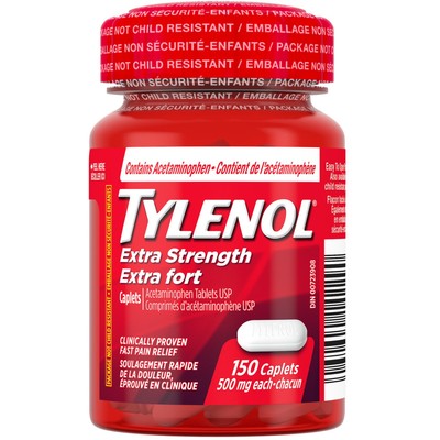 Tylenol Xst Easy To Open Cplt, 150