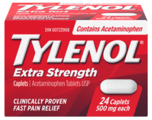 Tylenol Xst Cplt 500mg, 24