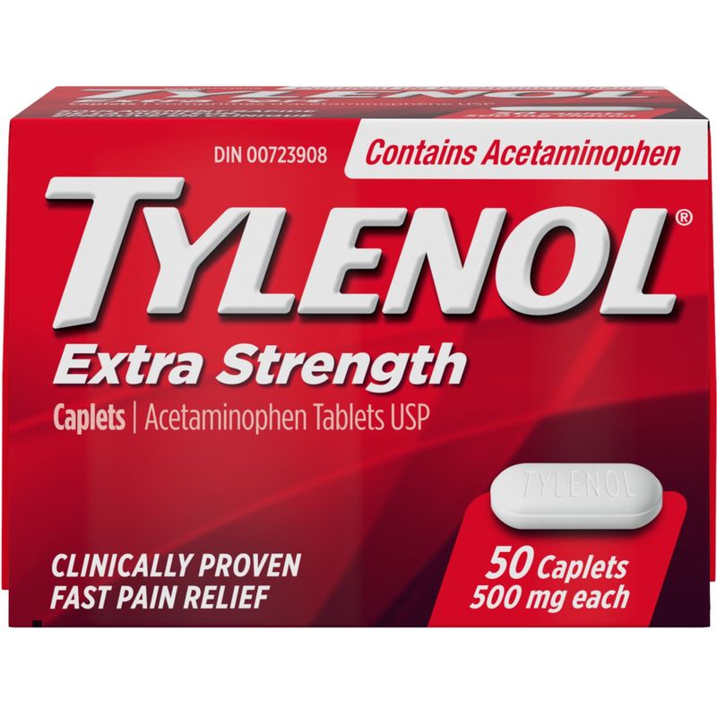 Tylenol Xst Cplt 500mg, 50