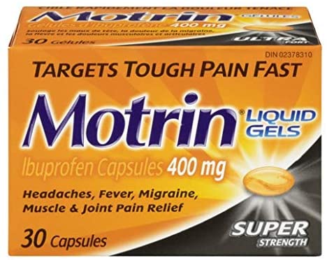 MOTRIN® 400 mg Tablets, 45 ( Ibuprofen 400 mg)