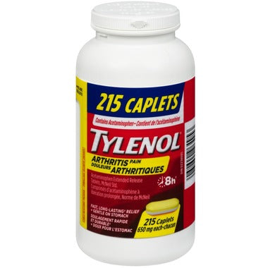 Tylenol Arthritis Easy Open Cplt 200+15, 215