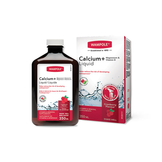 Calcium&Magnesium W/Vitamin D Cranberry Liq, 350 by  First Care Pharmacy