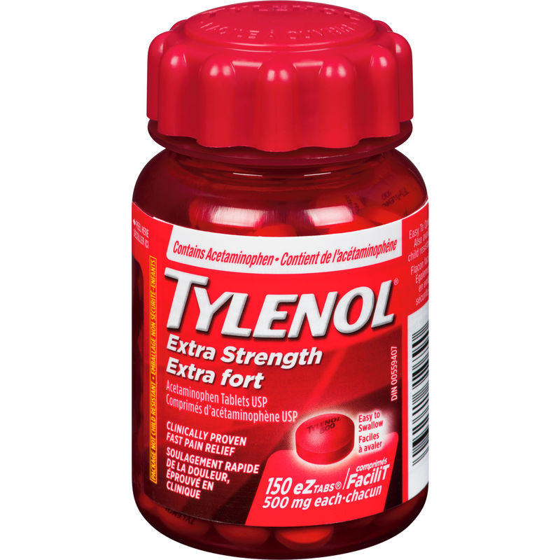 Tylenol Xst Easy Open Tb, 150