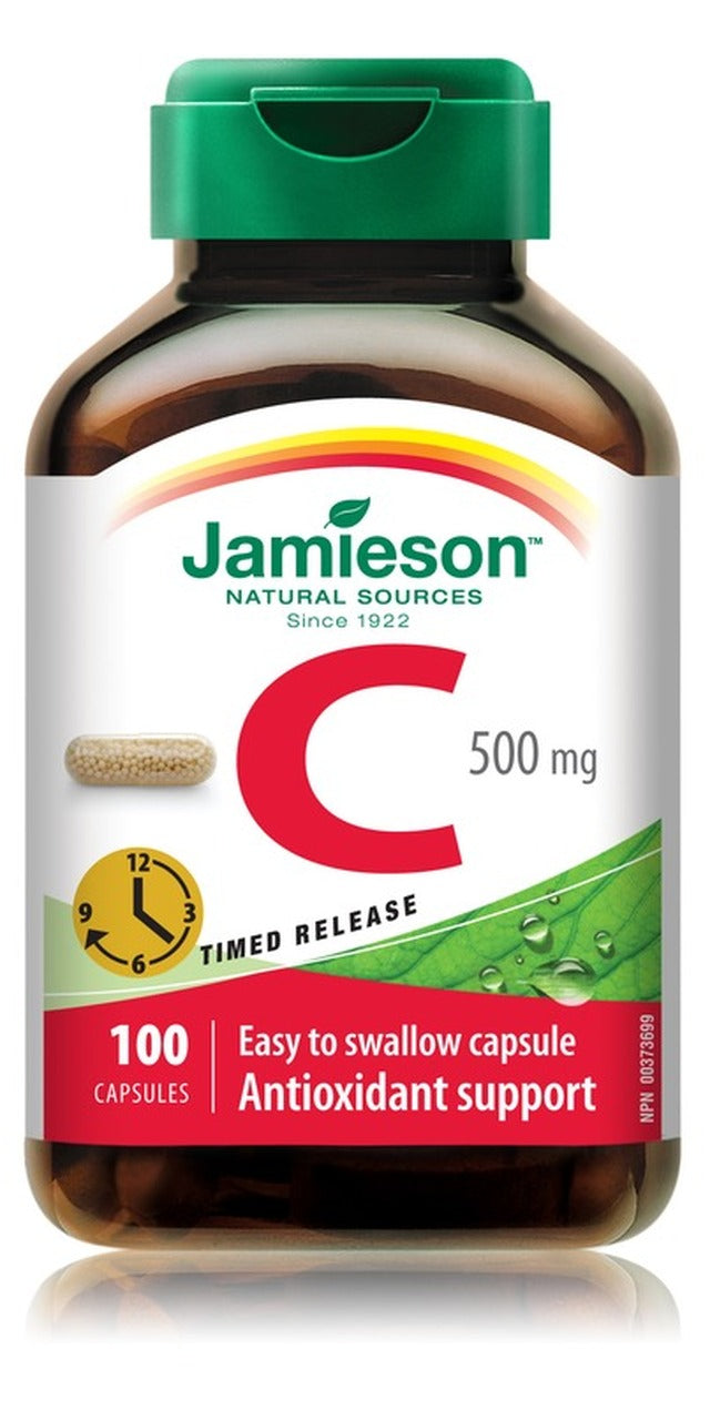Vitamin C Time Release Caps 500mg | 100 Tablets