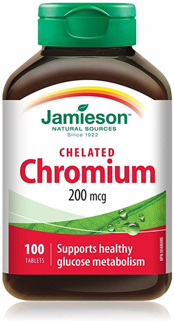 CHROMIUM CHELATE TB 200MCG | 100 Tablets
