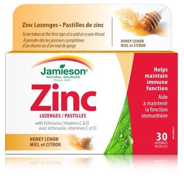 Zinc Loz W/Honey&Lemon | 30 Tablets