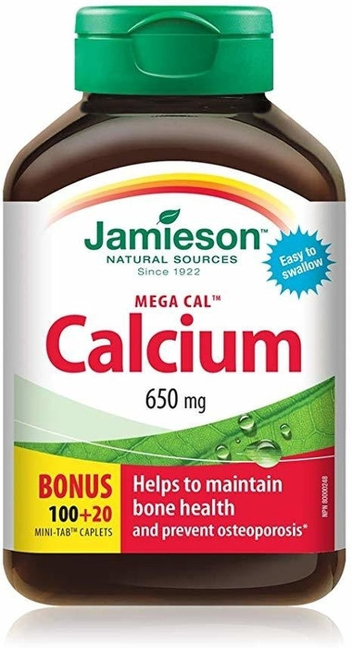 Calcium Megacal Cplt 650mg Jam 100+20 | 120 Tablets