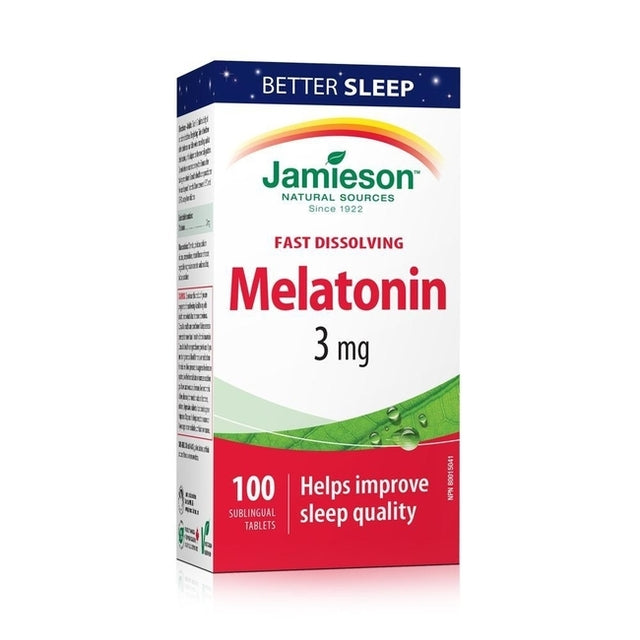 Melatonin Sublingual Tb 3mg | 100 Tablets