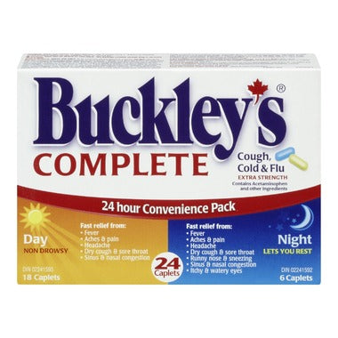 Buckley's Complete Extra Strength Day + Night Pack