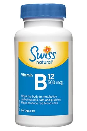 Vitamin B12 500mcg With Hi Potency Tb Sws | 90 Tablets