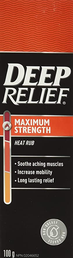 Deep Relief Ultra Rub Muscle Pain, 100 g