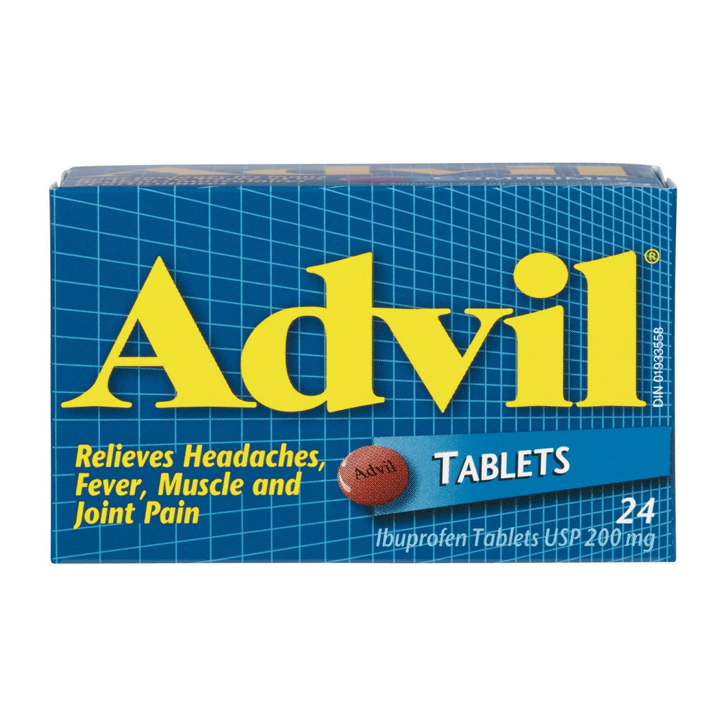 Advil Tablets 200 mg, 24 Tablets