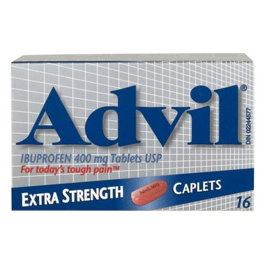 Advil Extra Strength 400 mg, 16 Caplets