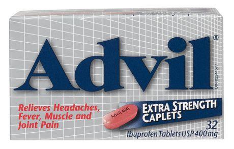 Advil Extra Strength 400 mg , 32 Caplets