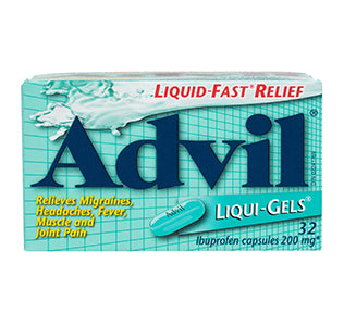 Advil Liqui-Gels, 200 mg 32 Capsules