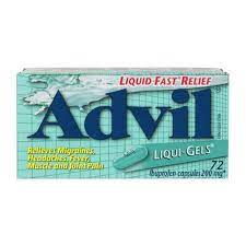 Advil Liqui-Gels 200 mg 72 Capsules