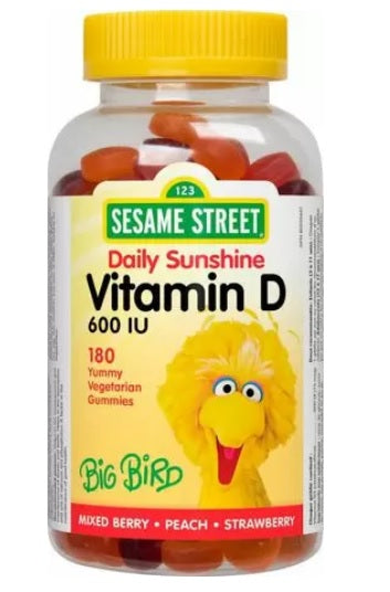 Vitamin D Gummy600iu Ssm Strt B/P/S Vegn Webber, 181