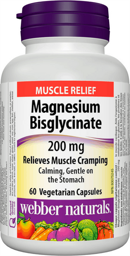 Magnesium Bisglycinate 200mg | 60 Tablets