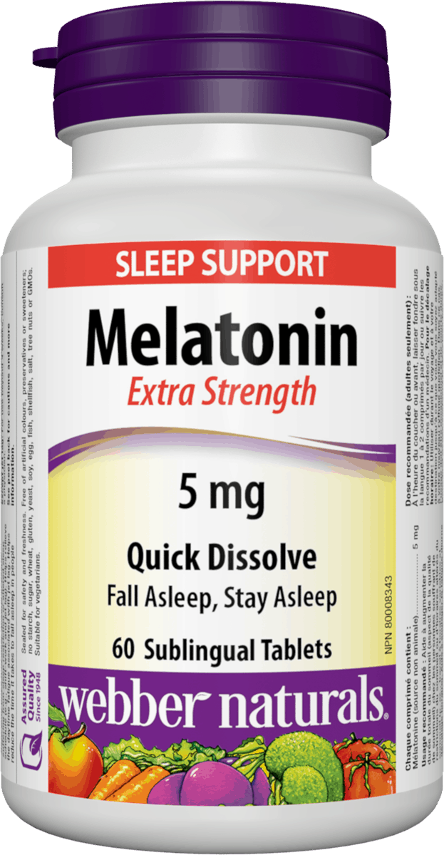Melatonin Xst Tb 5mg Easy Dissolve | 60 Tablets