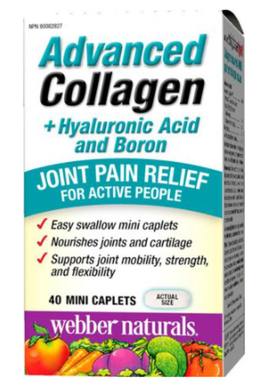 Collagen Advanced With Hla+Boron Min Tb | 40 Tablets