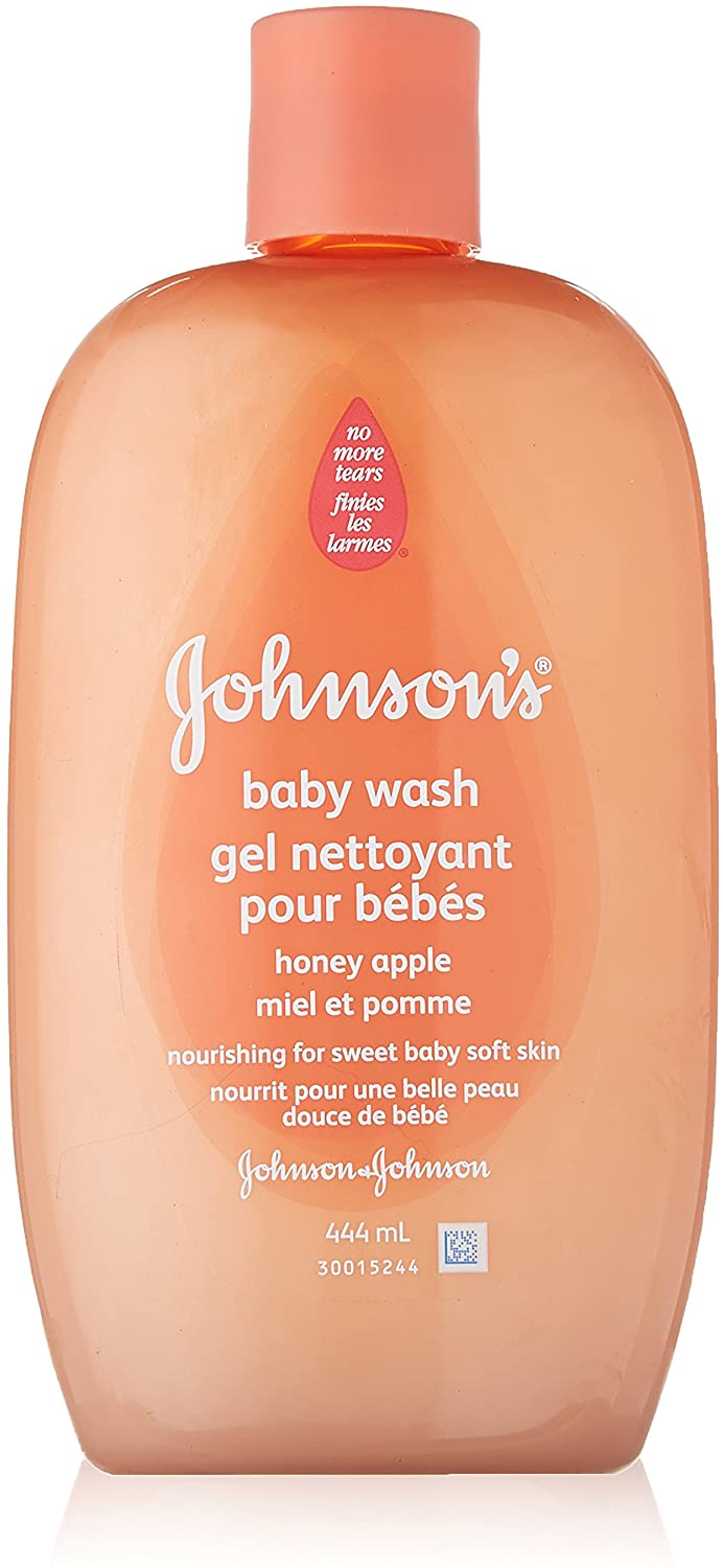 Johnson's Honey Apple Baby Wash, 444 ml