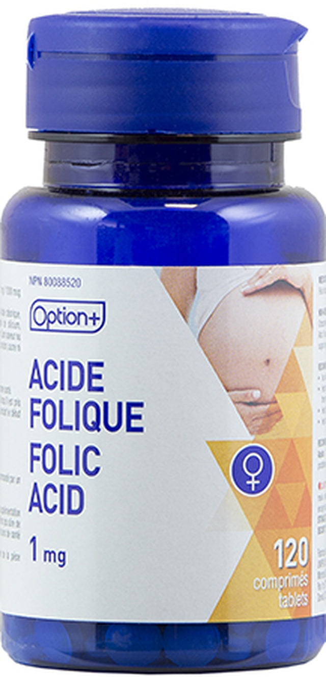 Option+ Folic Acid Tb 1mg | 120 Tablets