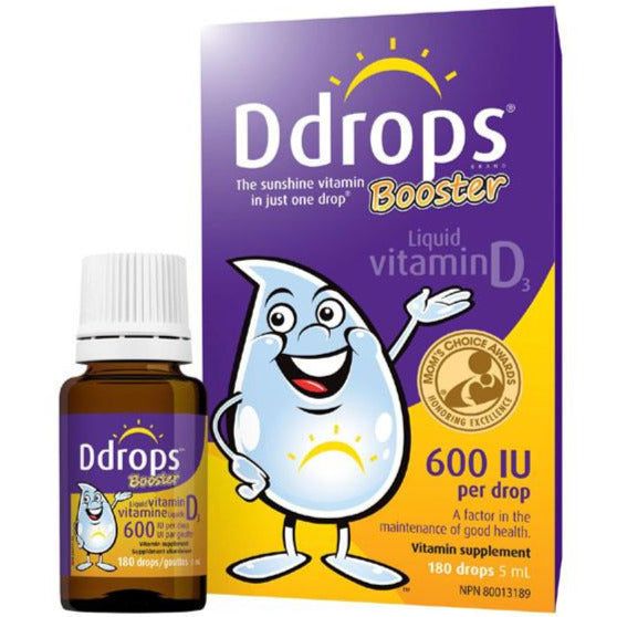 D Drops Booster Drps 600iu 180 Drps | 5 ml