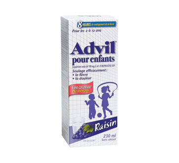 Advil Children Grape Dye Free, 230